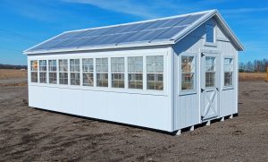custom built greenhouse