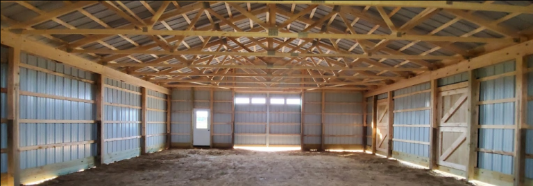 Energy efficiency of pole barns