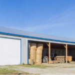 Custom Pole Barn for Hay Storage and Livestock